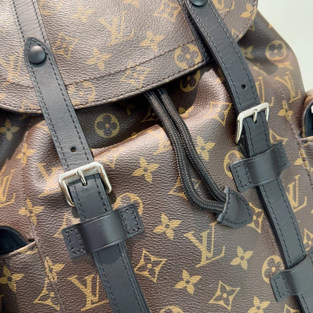 Louis Vuitton Christopher Series Monogram Backpack Daypack Brown Classic