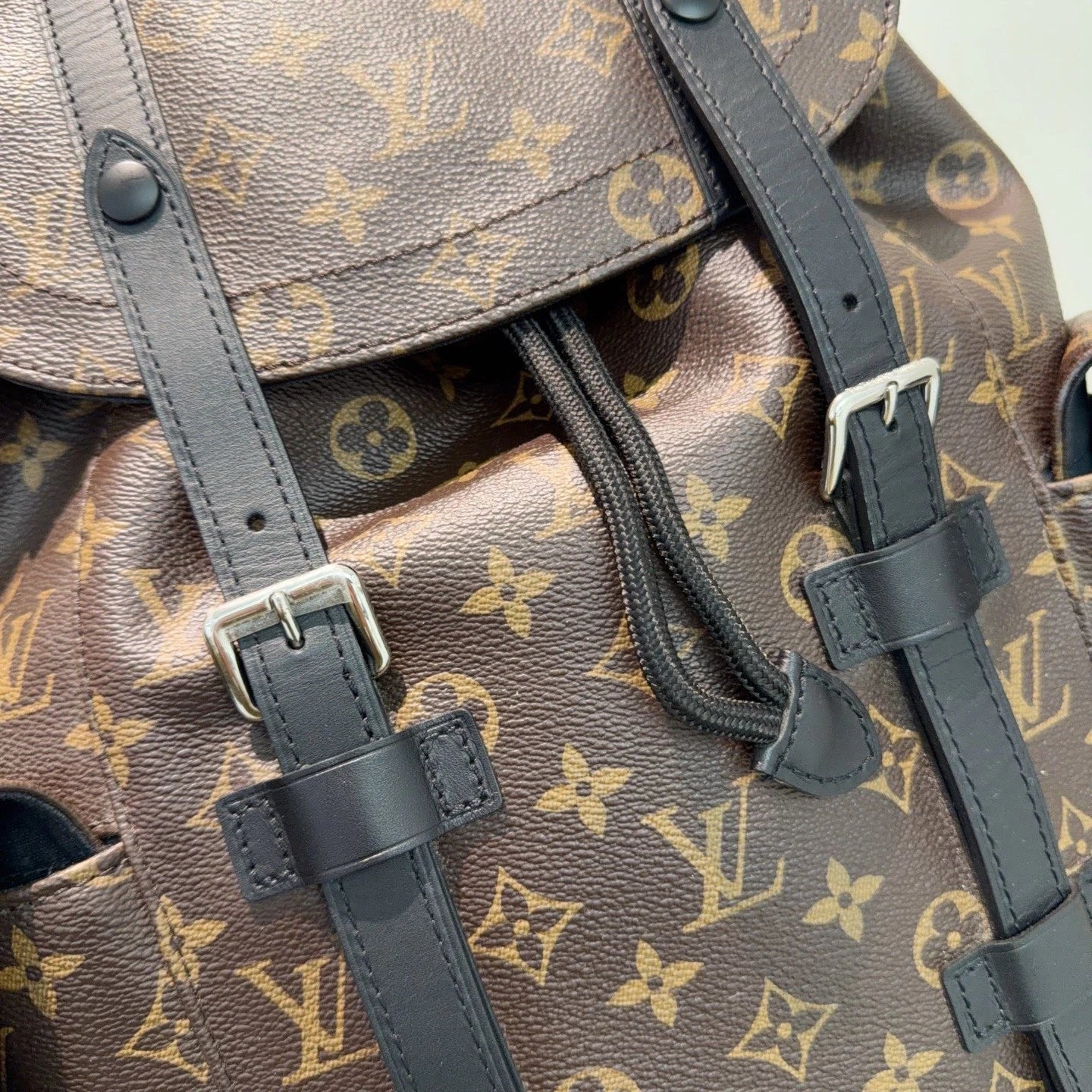 Louis Vuitton Christopher Series Monogram Backpack Daypack Brown Classic