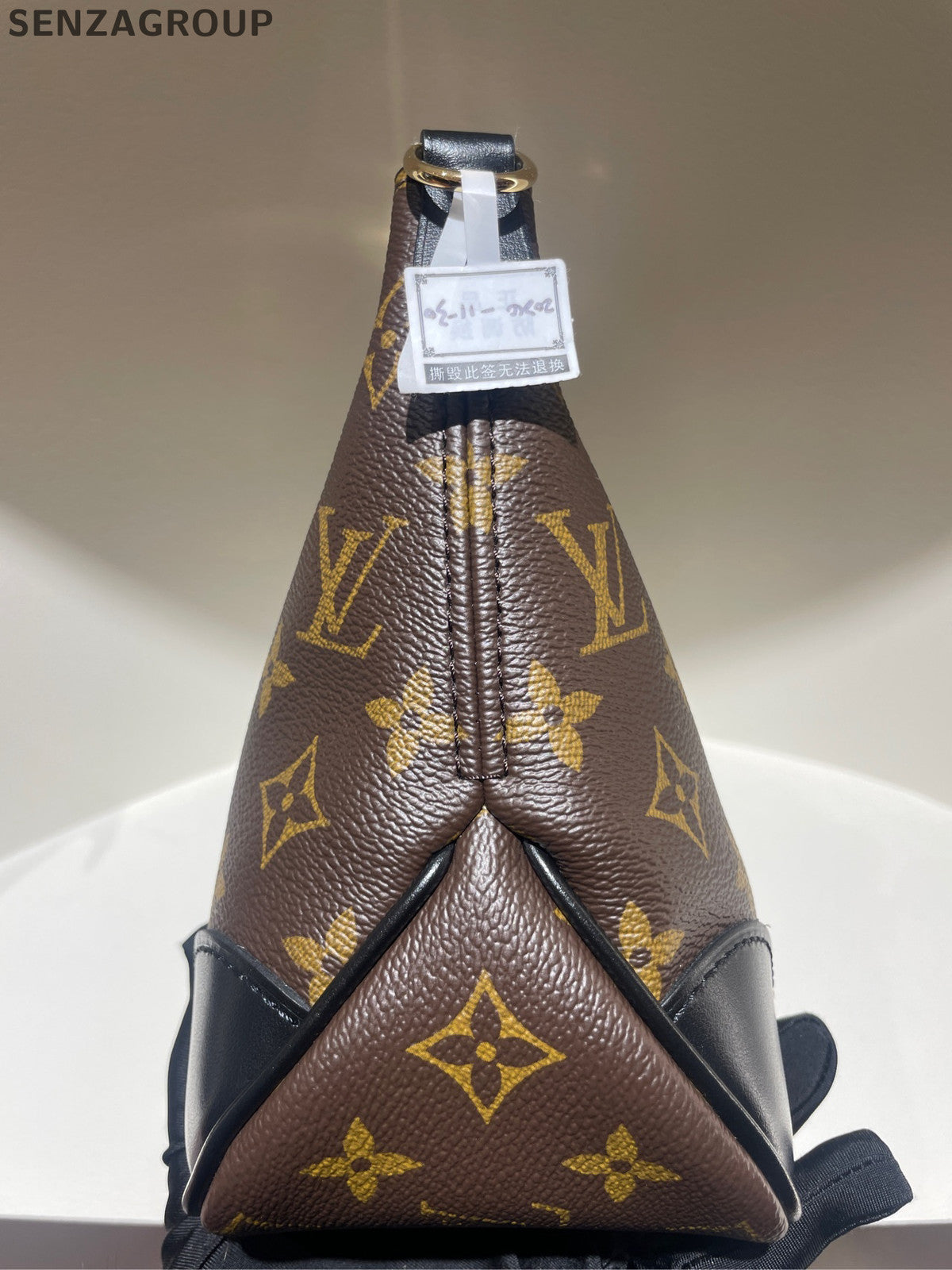 Louis Vuitton Monogram Black Horn Chain Shoulder Crossbody Bag Brown M45831