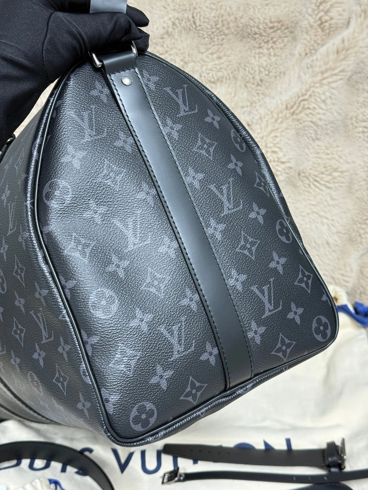 Louis Vuitton Keepall45 Top Handle Travel Bag For Unisex