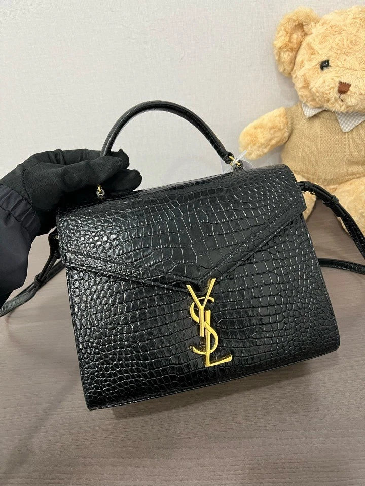 YSL Black Gold Handbag Crossbody For Women