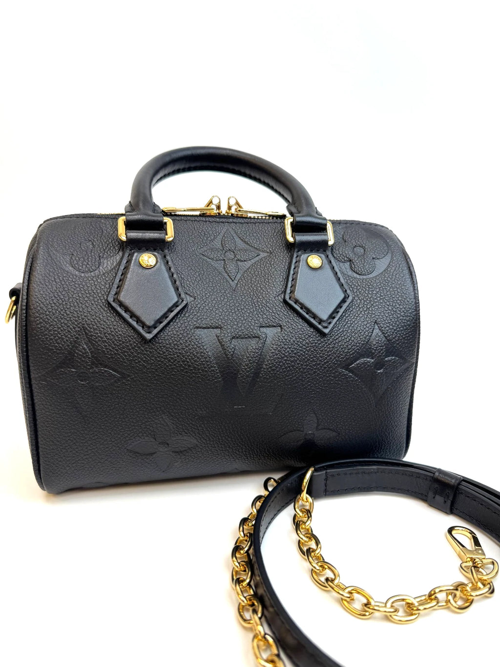 Louis Vuitton Speedy20 Monogram Empreinte Black Excellent