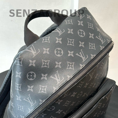 Louis Vuitton Discovery Apollo Black Monogram Backpack Unisex Classic