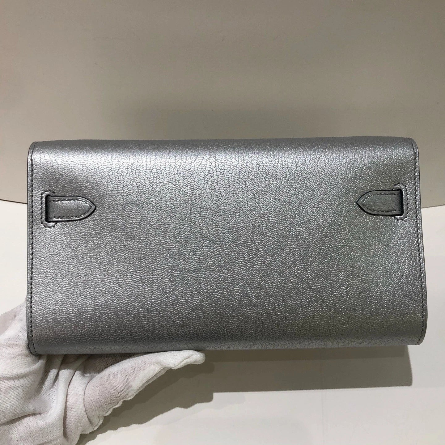 Hermes Kelly Togo Silver Hardware Crossbody Bag For Women