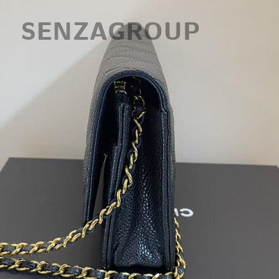 Chanel Classic Quilted Leather Chain Shoulder Crossbody Bag - Women's Fashion