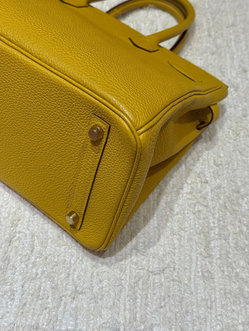 Hermes Birkin30 Yellow Gold Hardware Handbag For Women