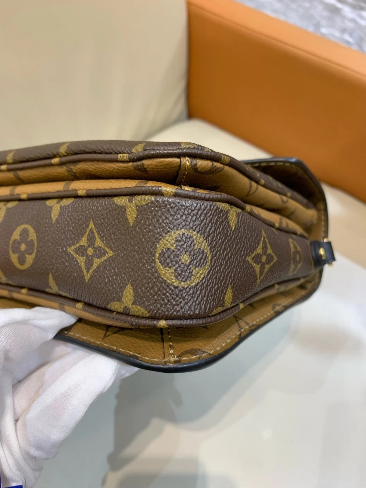 Louis Vuitton Canvas Colorblock Messenger Bag For Women