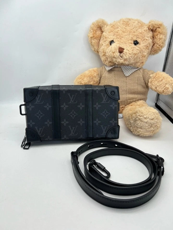 Louis Vuitton Black Box Crossbody Bag For Women