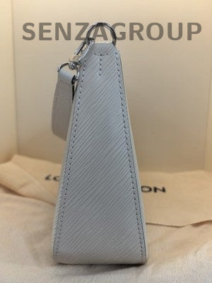 Louis Vuitton Marelle Epi Leather Chain Shoulder Bag Silver