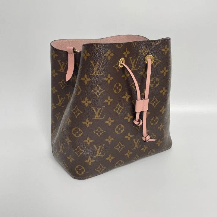 Louis Vuitton Neonoe Canvas Bucket Bag For Women