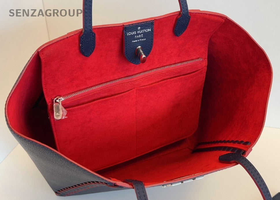Louis Vuitton Lockme tote Navy Blue Shoulder Handbag Women