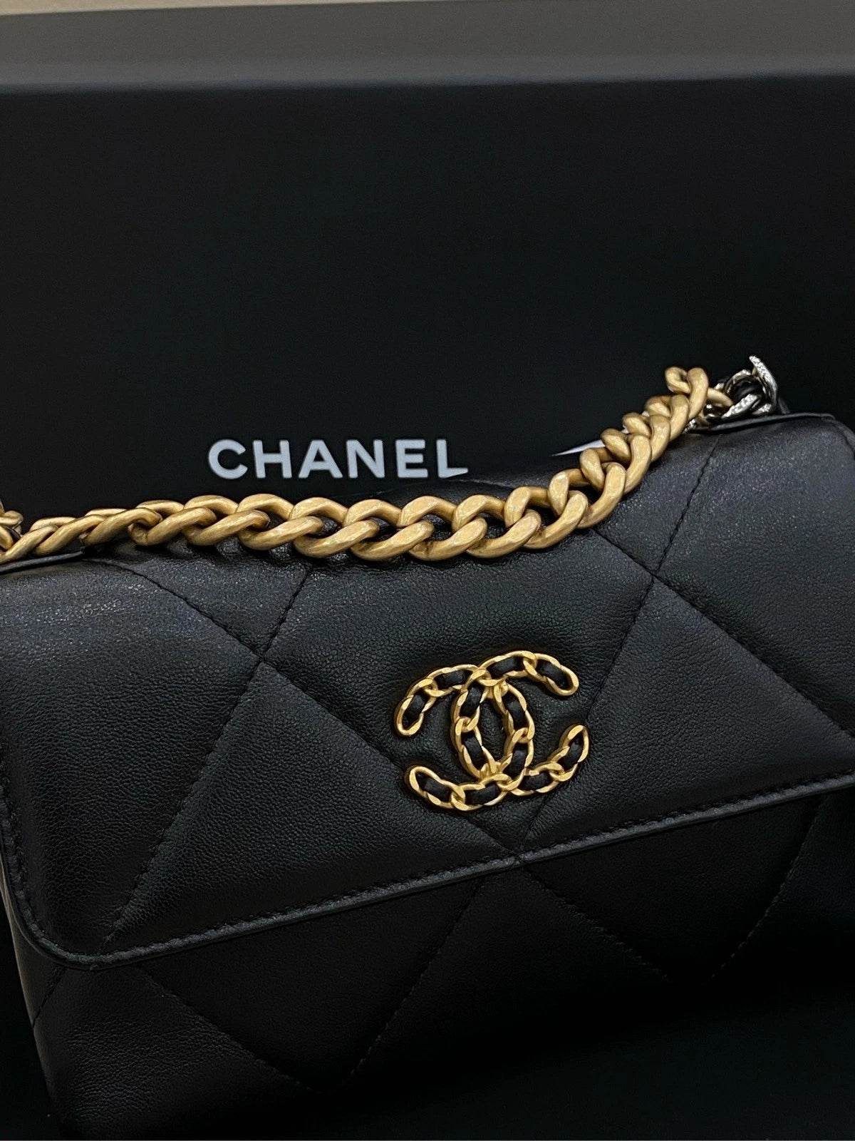 CHANEL19Bag Mini Shoulder Crossbody Bag For Women