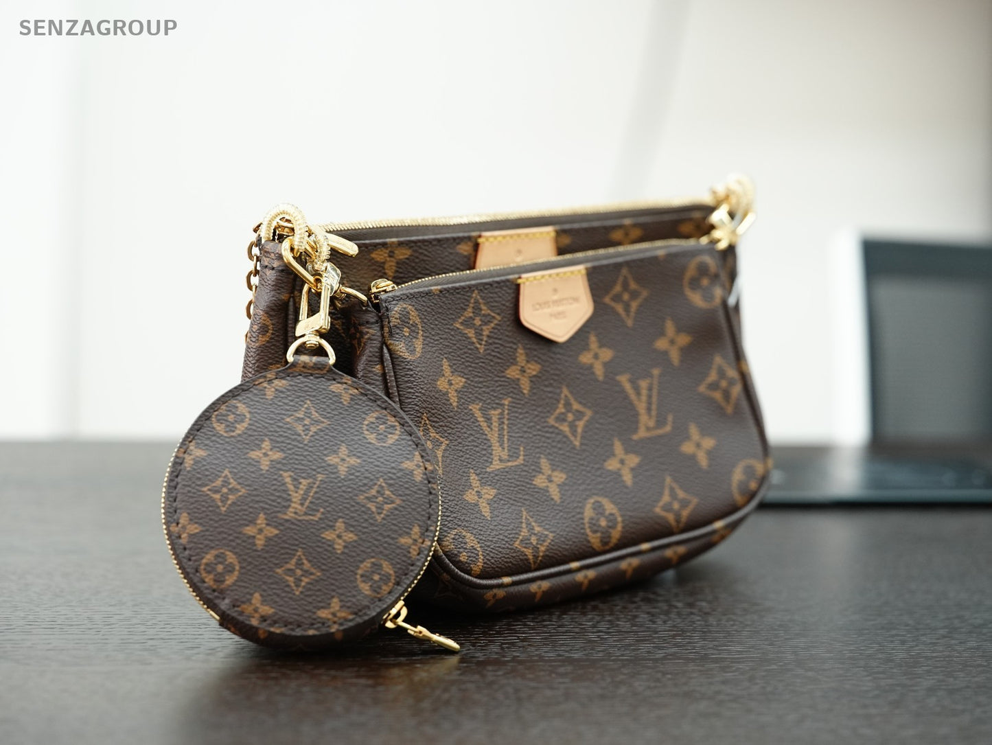 Louis Vuitton Multi Pochette Accessoires Shoulder Bag Canvas M44813
