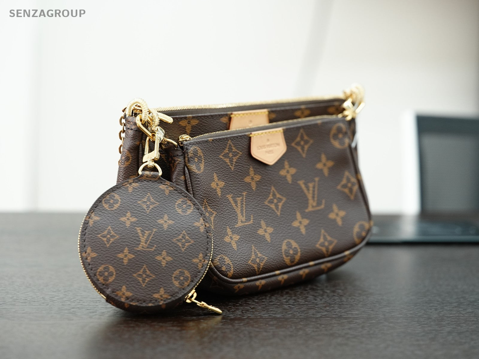Louis Vuitton Multi Pochette Accessoires Shoulder Bag Canvas M44813