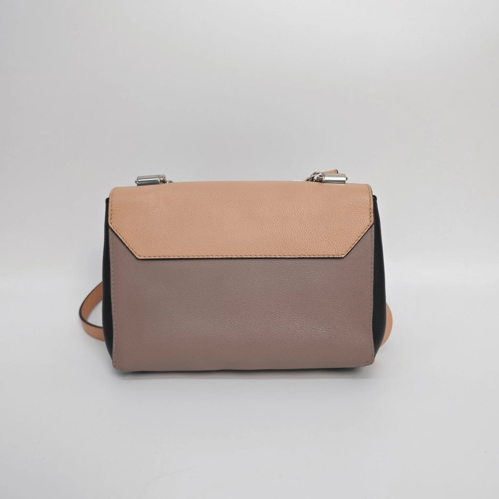Louis Vuitton Tri-color Lockme BB Chain Crossbody Bag For Women