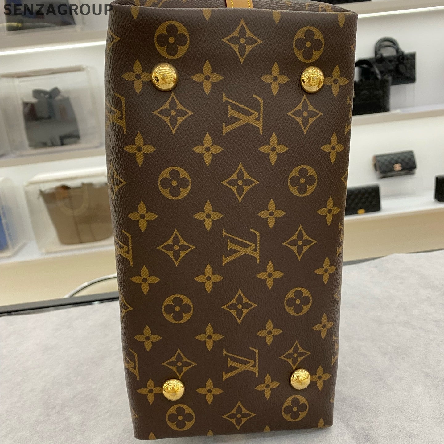 Louis Vuitton Carryall PM Monogram Coated Canvas Shoulder Crossbody Bag