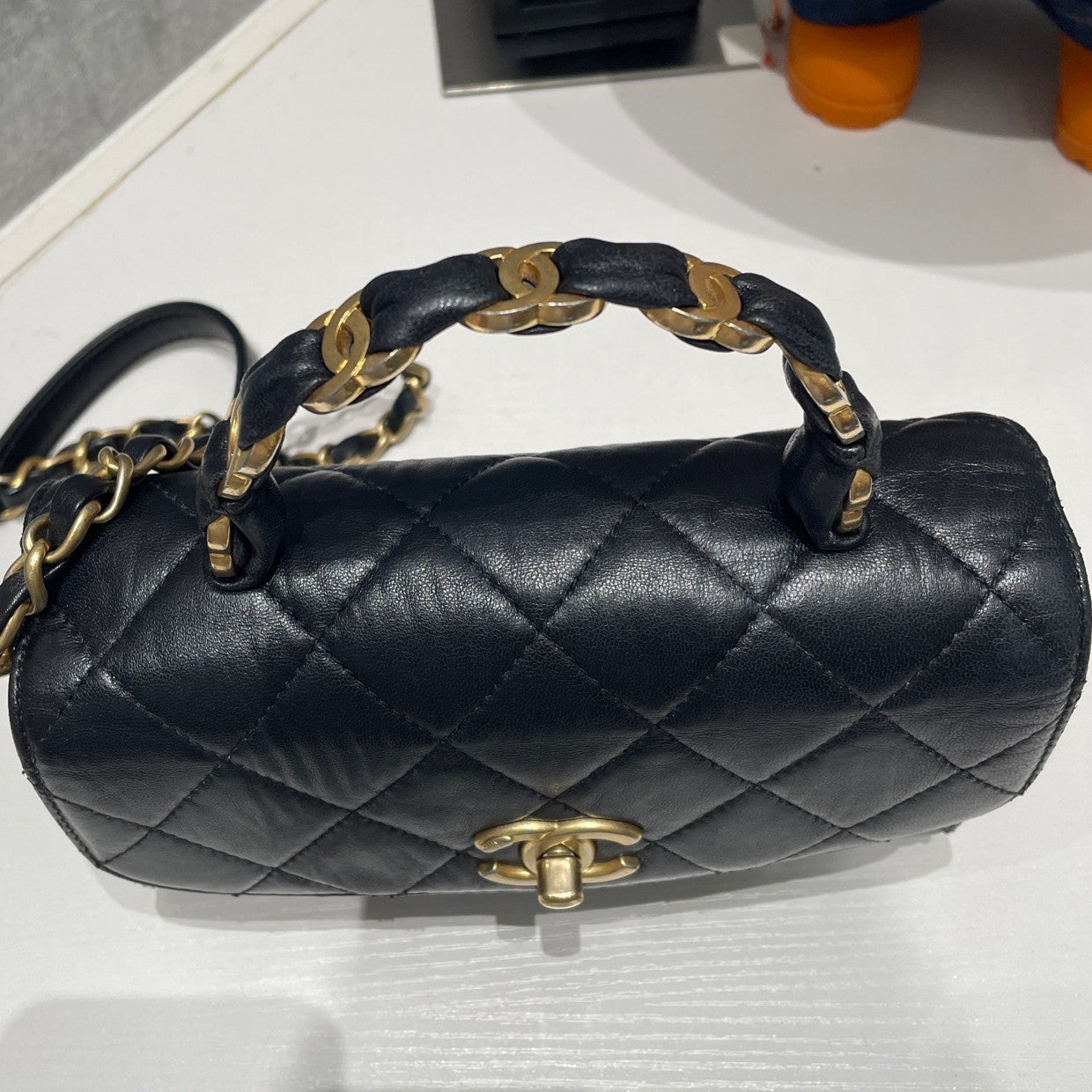 Chanel 21S Quilted Chain Shoulder Crossbody Bag - Classic Women's Fashion