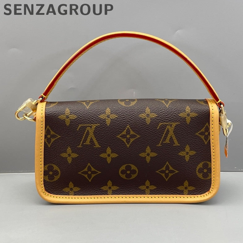 Louis Vuitton Mini Monogram Fendi Baguette Brown Crossbody Bag Classic Women