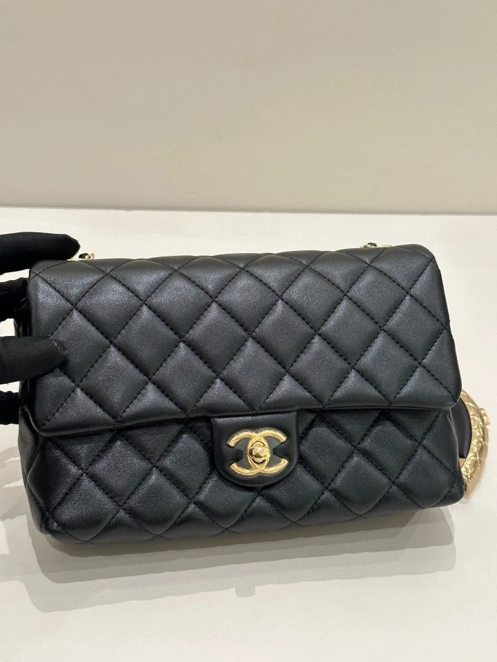 CHANEL CF Chain Shoulder Bag Crossbody For Women
