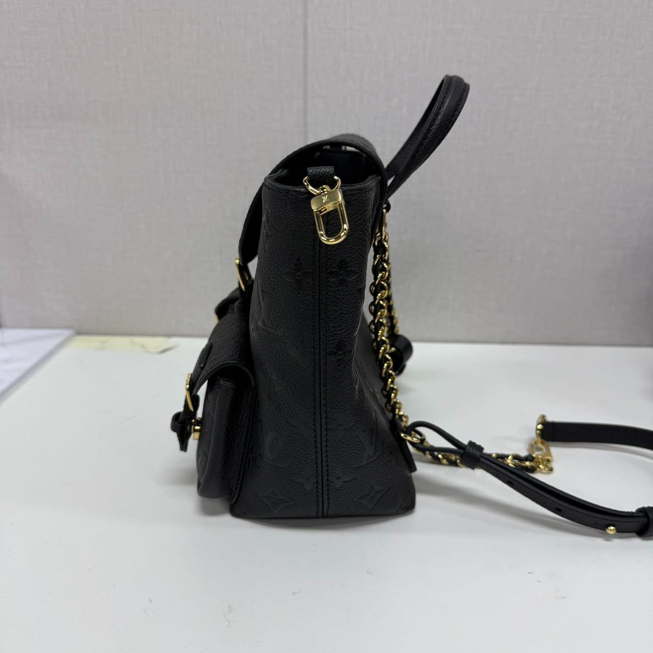 SJ0001 LV Montsorious backpack mini black