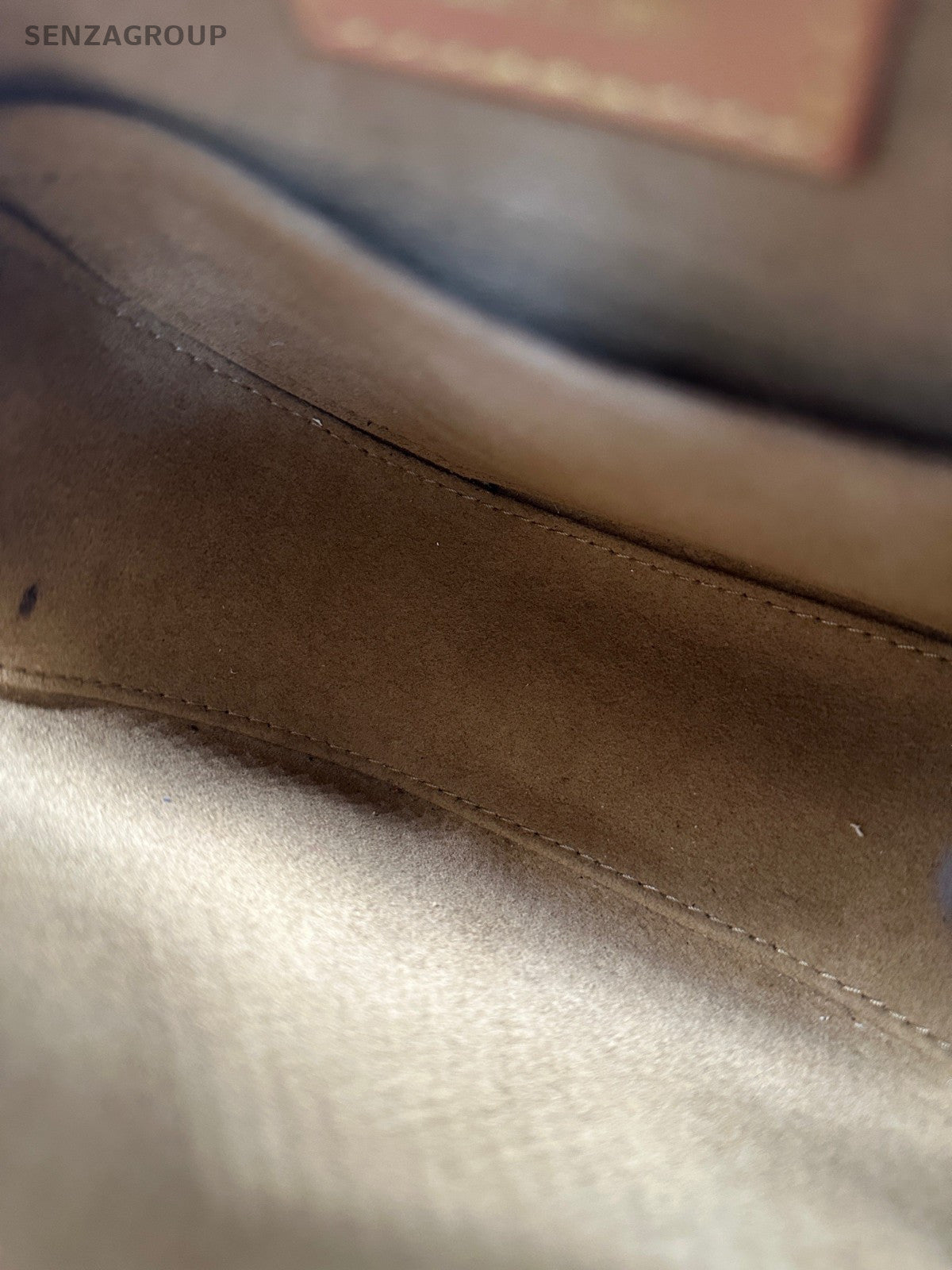 Louis Vuitton Boite Chapeau Souple PM Monogram Crossbody Brown Gold Women