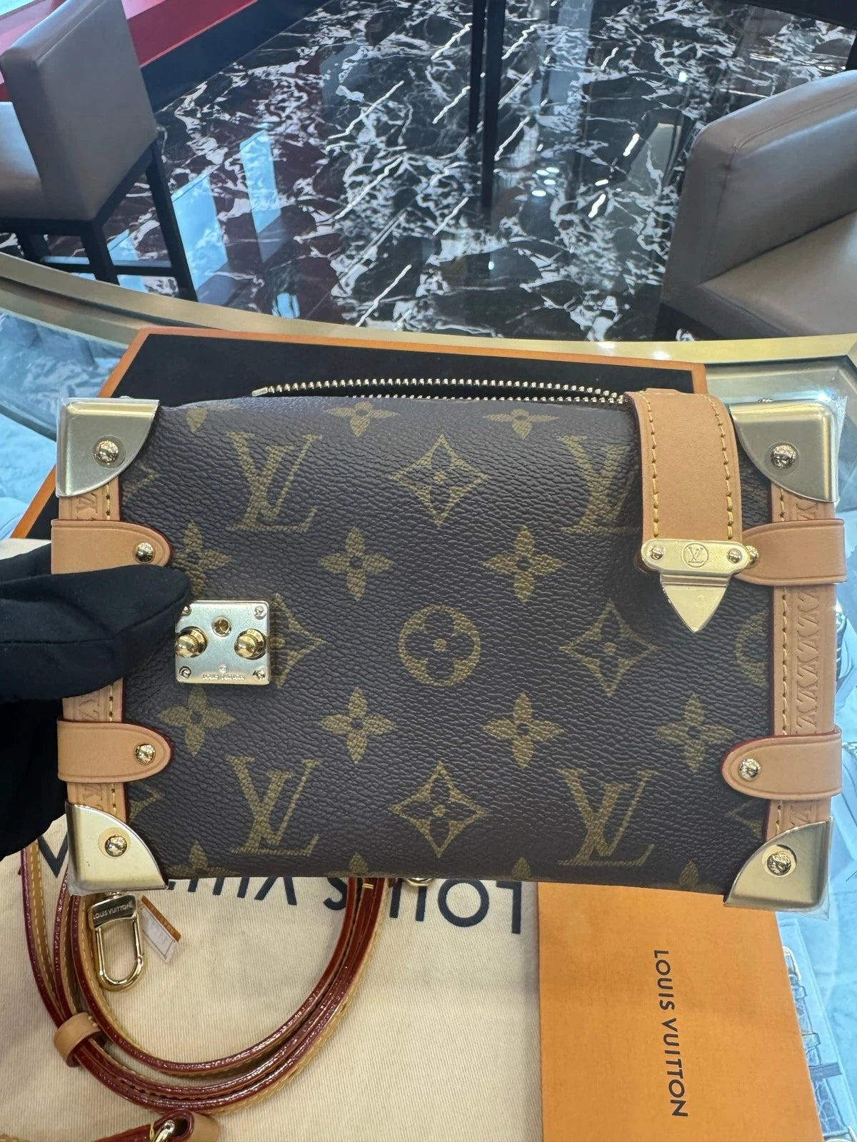 Louis Vuitton Women's Small Leather Shoulder Crossbody Bag