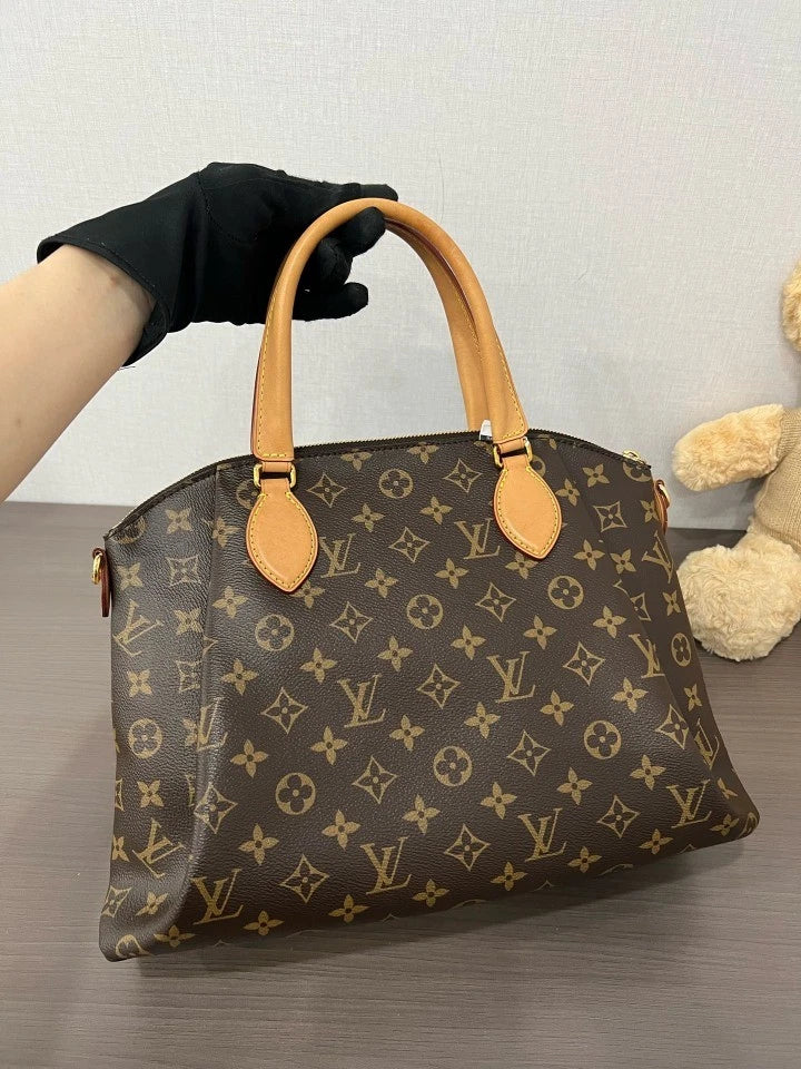 Louis Vuitton Monogram Canvas Rivoli Top Handle Bag For Women