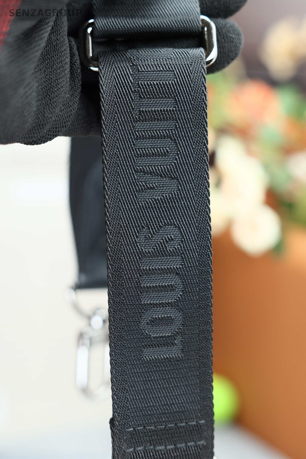 Louis Vuitton Monogram Crossbody Shoulder Bag Black