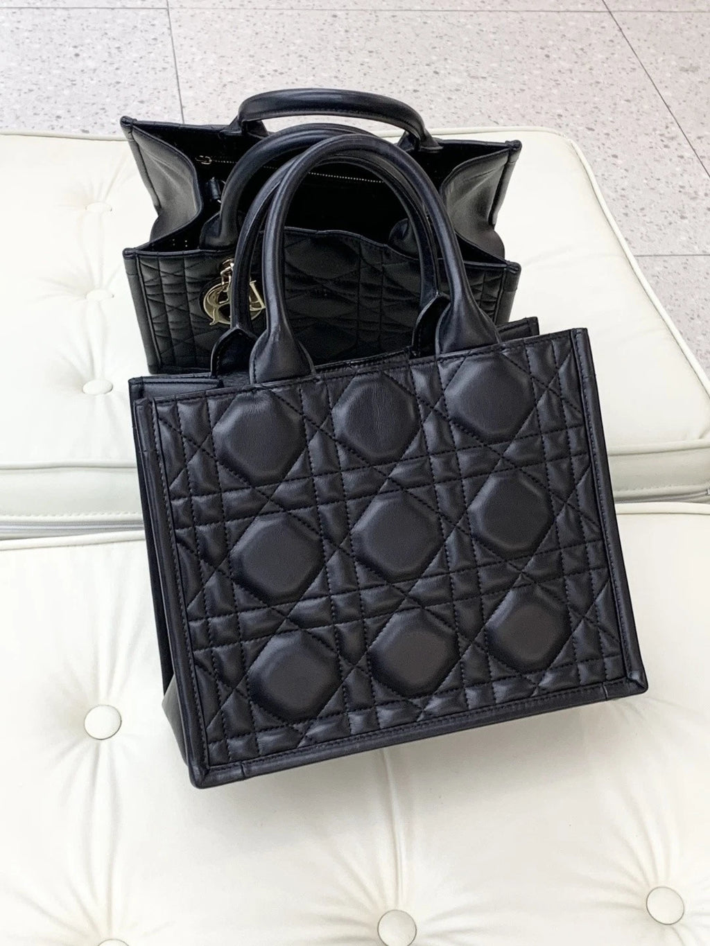 Dior Book Tote Crossbody Top Handle Excellent