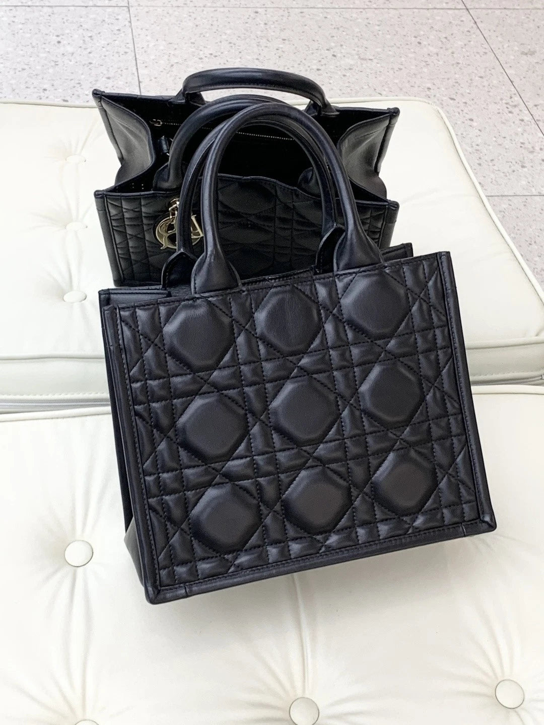 Dior Book Tote Crossbody Top Handle Excellent