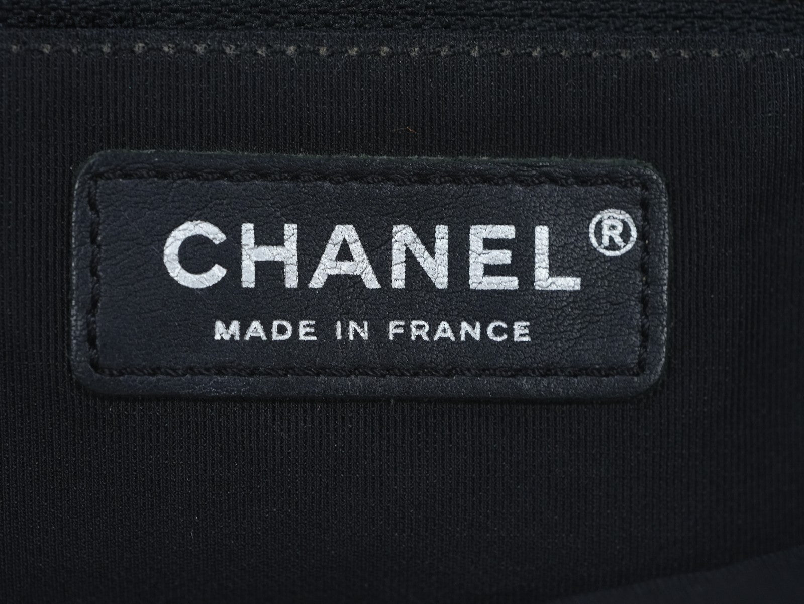 CHANEL Classic Flap MM Oil waxed leather Chain Shoulder bag Black Silver Classic