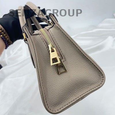 Louis Vuitton OnTheGo Grey Gold Tote Bag - Leather Handbag for Women
