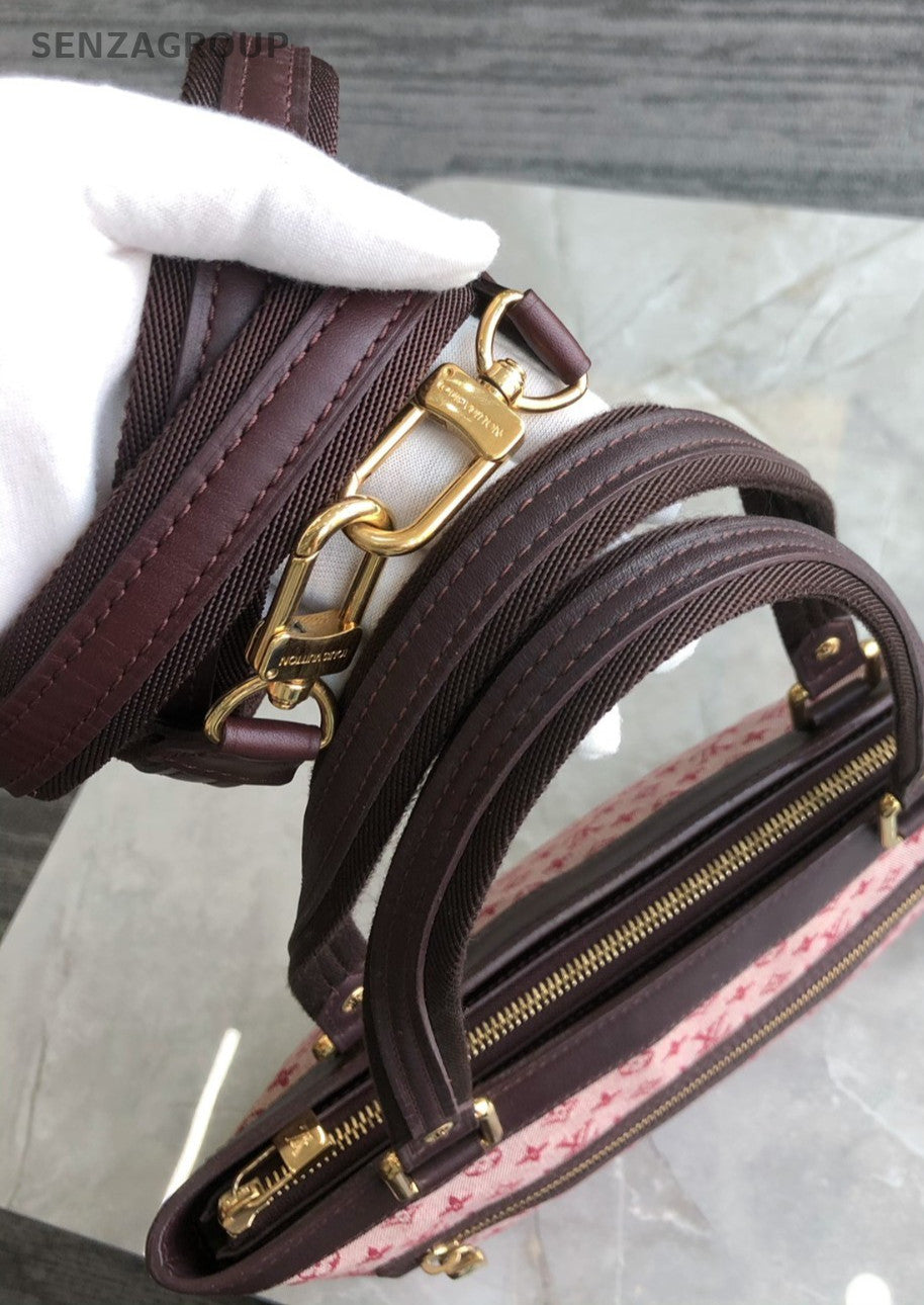 Louis Vuitton Denim Monogram Top Handle 2way Handbag Shoulder bag Pink Women