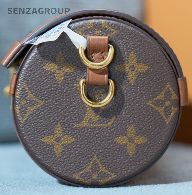 Louis Vuitton Papillon Trunk Monogram Crossbody Brown Gold Used Women Classic