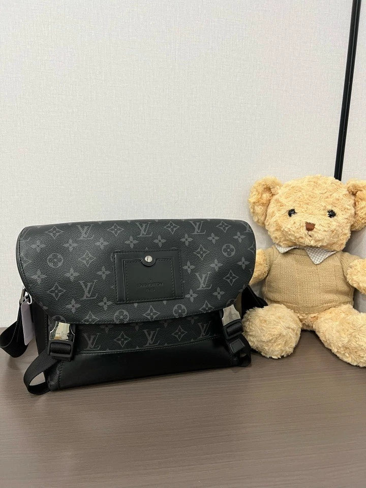 Louis Vuitton Black Voyager Shoulder Bag For Unisex