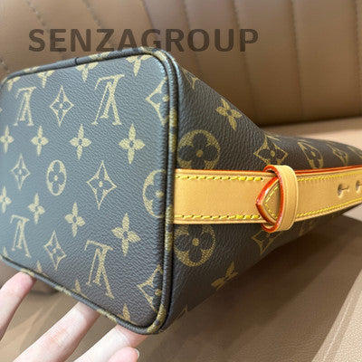 Louis Vuitton All-In BB Monogram Bucket Bag Brown Women's Classic