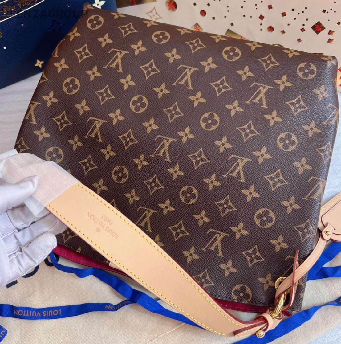 Louis Vuitton Graceful PM Monogram Shoulder bag Women Brand NEW