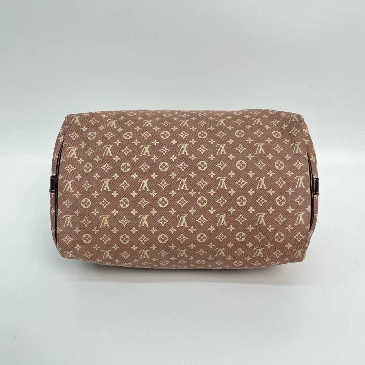 Louis Vuitton Denim Monogram Speedy30 Shoulder Bag For Women