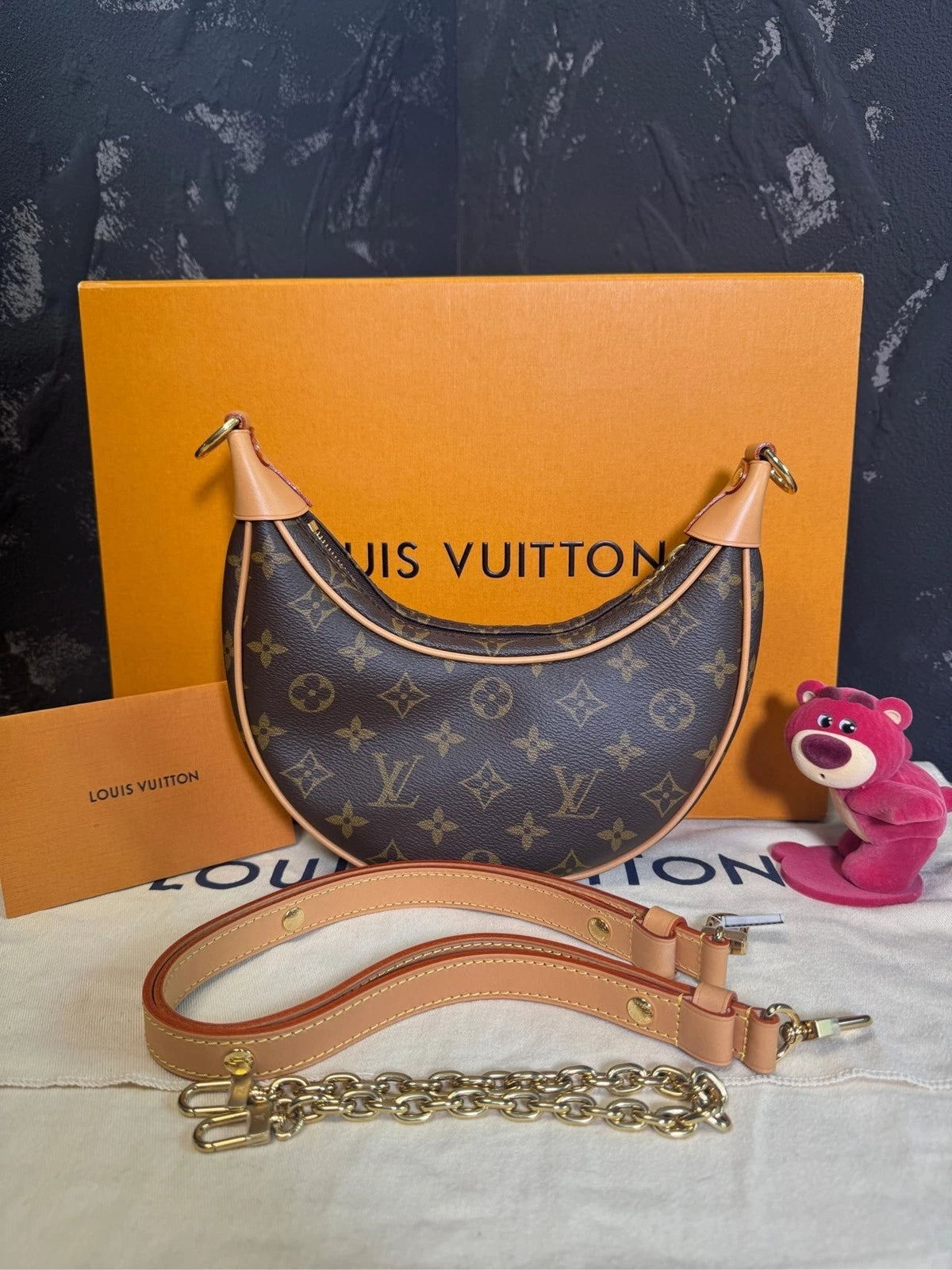 Louis Vuitton Loop Monogram Canvas Shoulder Bag