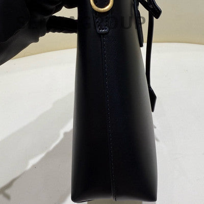 Saint Laurent Black Gold Mini Tote Bag - Women's Classic Crossbody Shoulder Bag