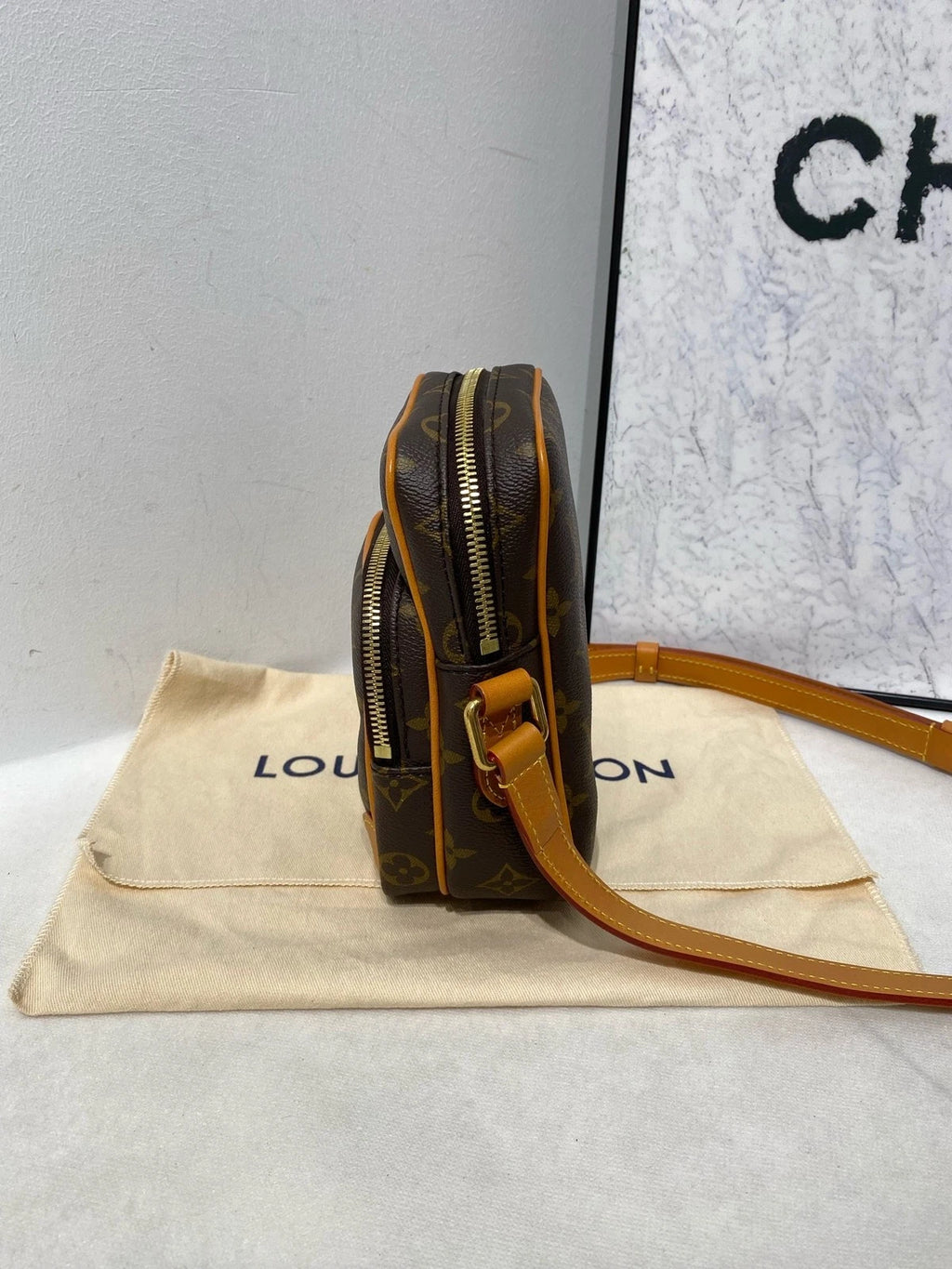 Louis Vuitton Amazone Double Layer Crossbody Camera Bag For Women