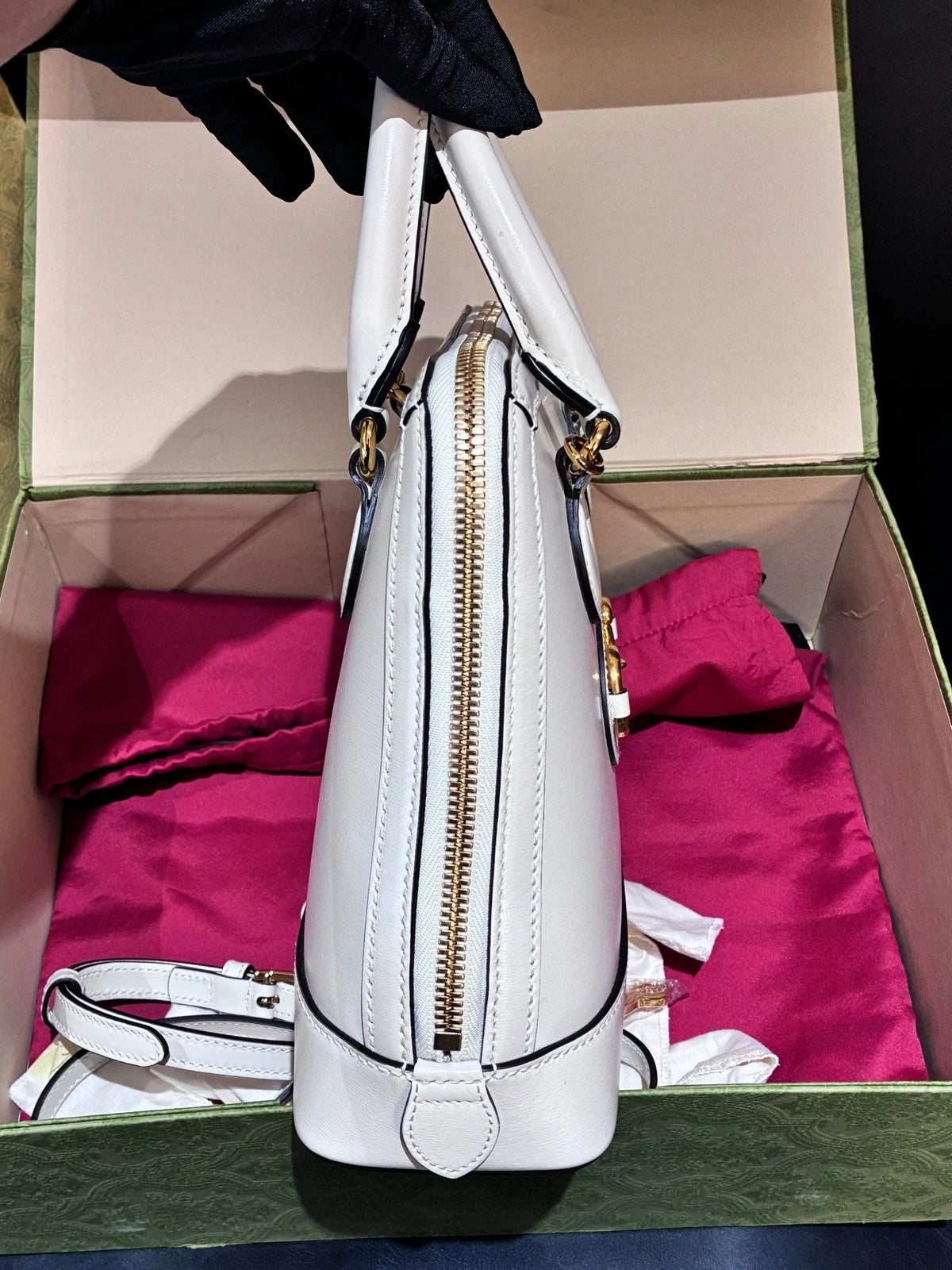 GUCCI 1955 Small Shell Shoulder Bag For Women