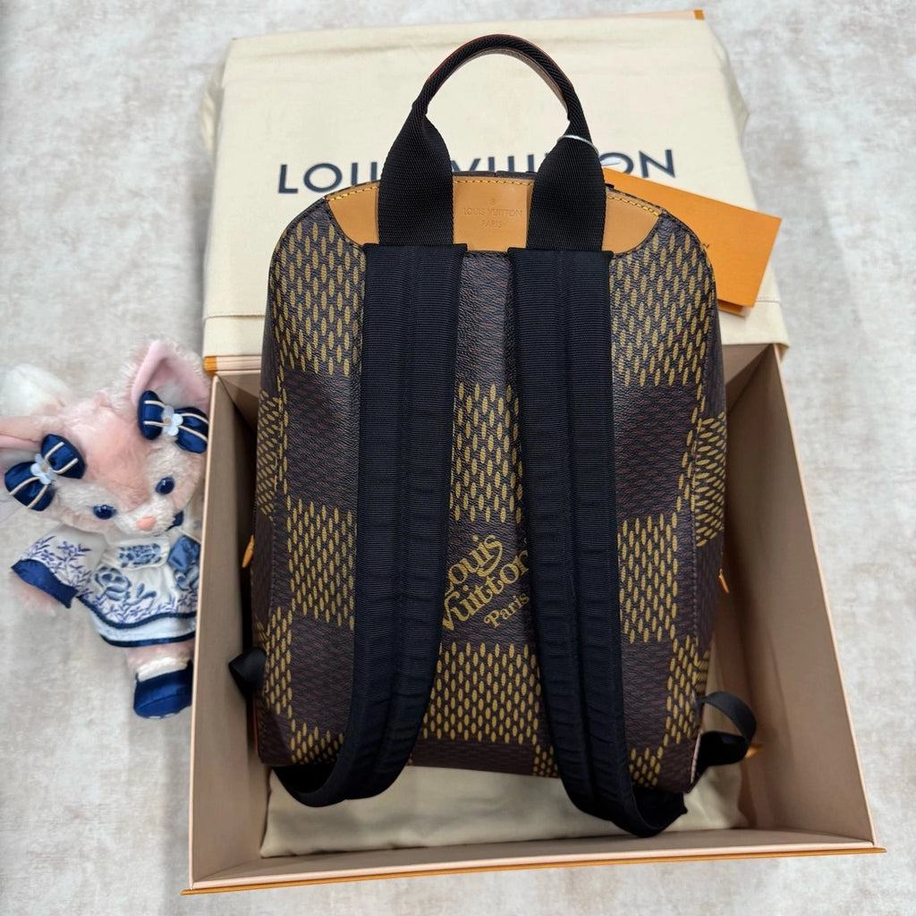 New Louis Vuitton x Nigo Campus Canvas Backpack For Women
