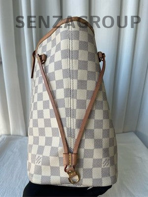 Louis Vuitton Damier Ebene Neverfull MM Tote Bag - Classic Women's Handbag