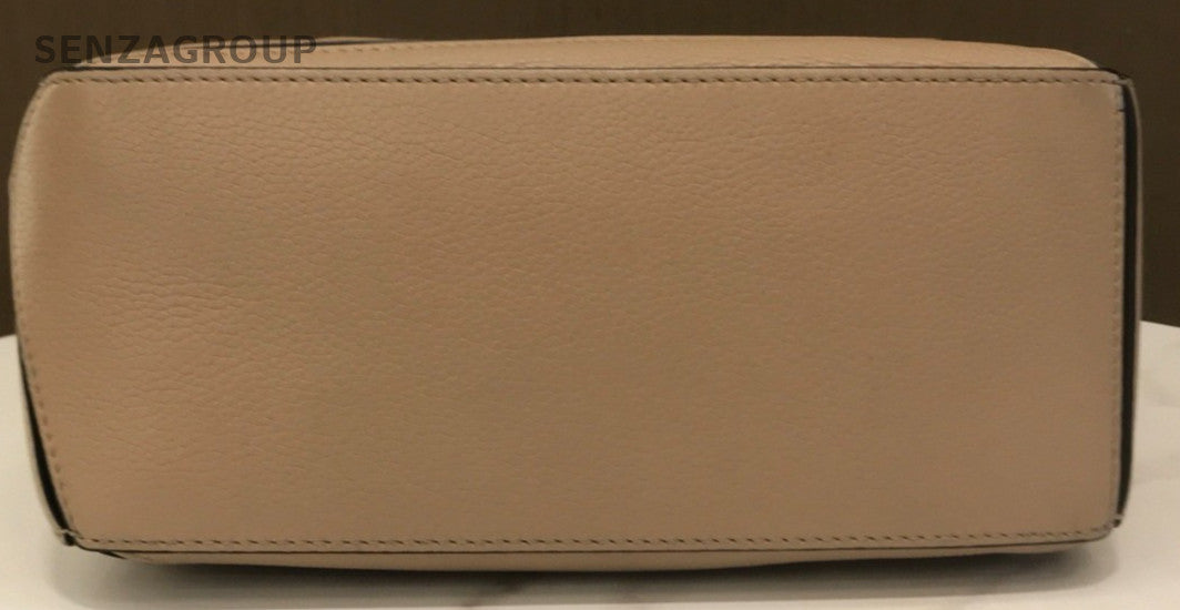 Loewe Puzzle PM Shoulder Bag Crossbody Brown Gold Used Women Classic