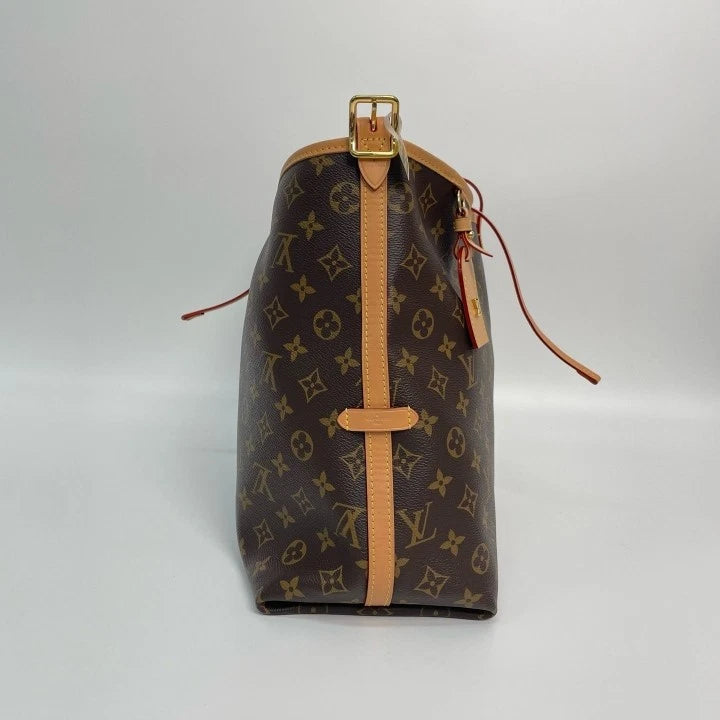 Pre-owned Louis Vuitton Monogram Canvas Medium Carryall Tote Women