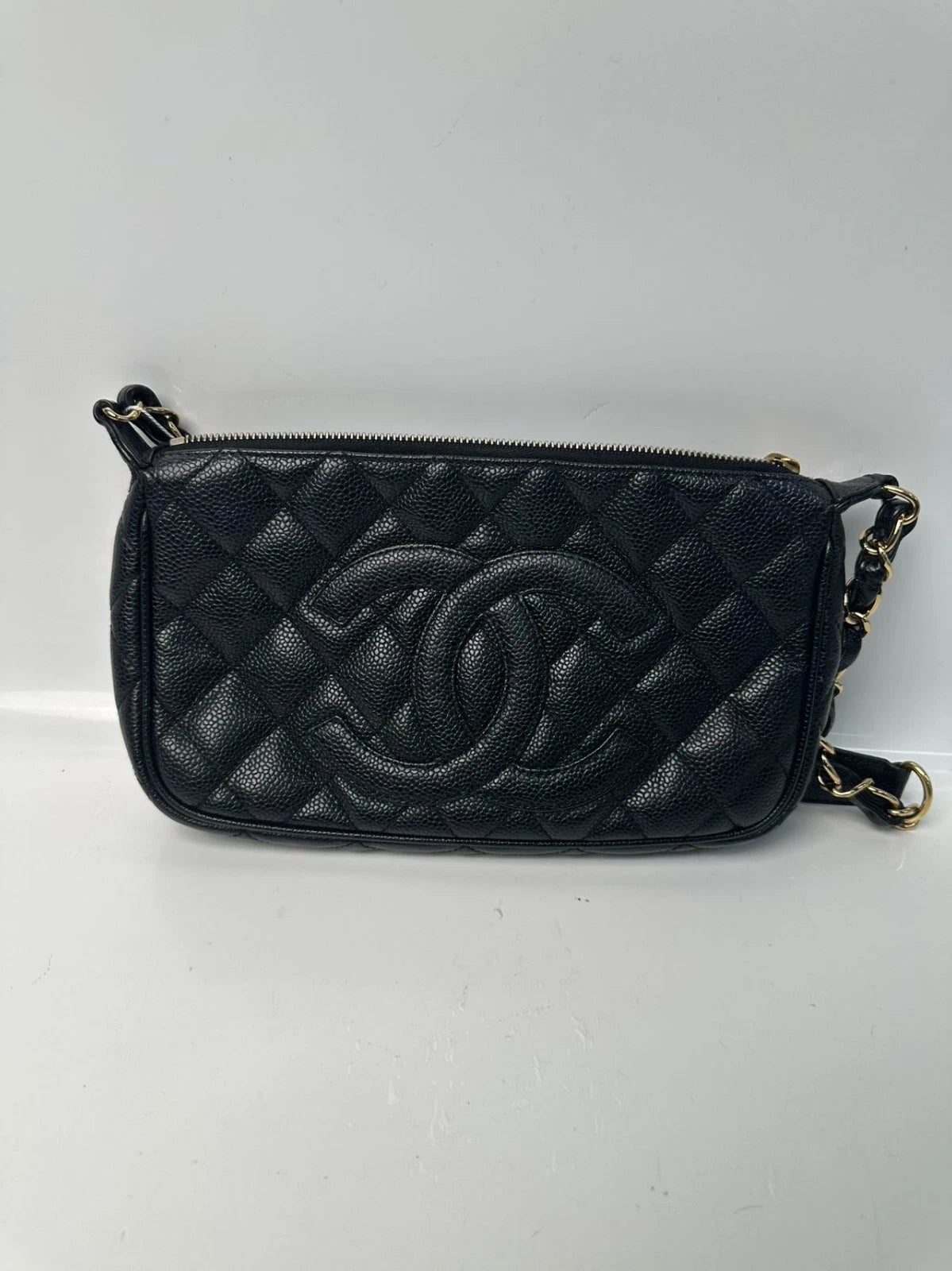 SJ0001 WZ00034 Chanel Caviar Skin Matelasse Z