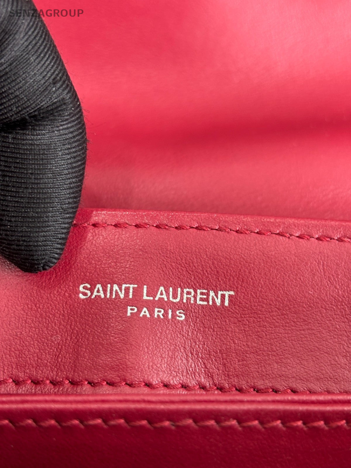 YSL Saint Laurent LOULOU Puffer Dark Red Shoulder bag Crossbody Women