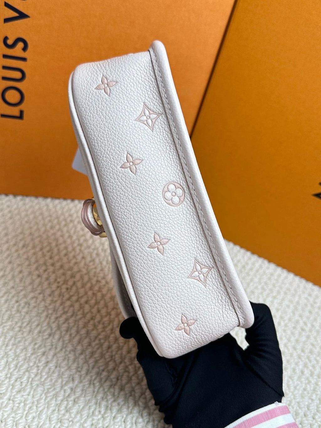 Louis Vuitton Strawberry Milk Nano Diane Monogram Shoulder Bag