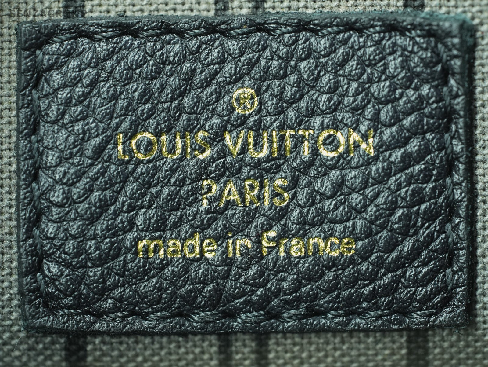 Louis Vuitton Monogram Empreinte Montaigne MM Shoulder Handbag